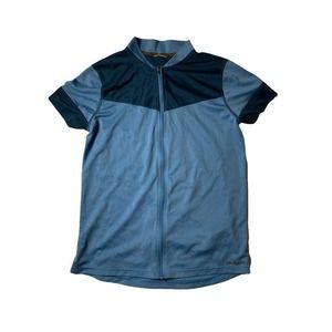 Patagonia Crank Craft Bike Jersey Women's Radar Blue‎ Medium Bike Cycling
